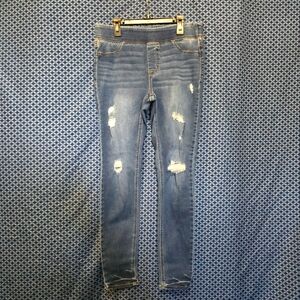 Old Navy Blue Distressed Women Jeggings